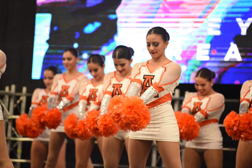 El Equipo Representativo de Baile y Animación Deportiva de la