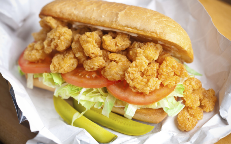 po' boy sándwich