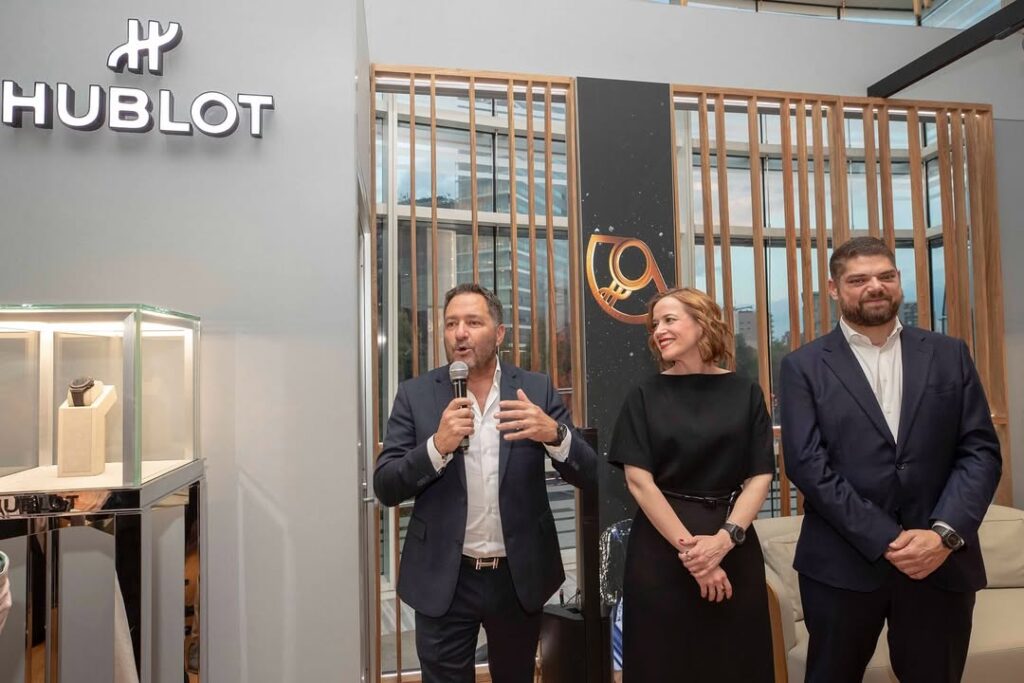 Conferencia de prensa de @hublot junto a su CEO, Julien Tornare.