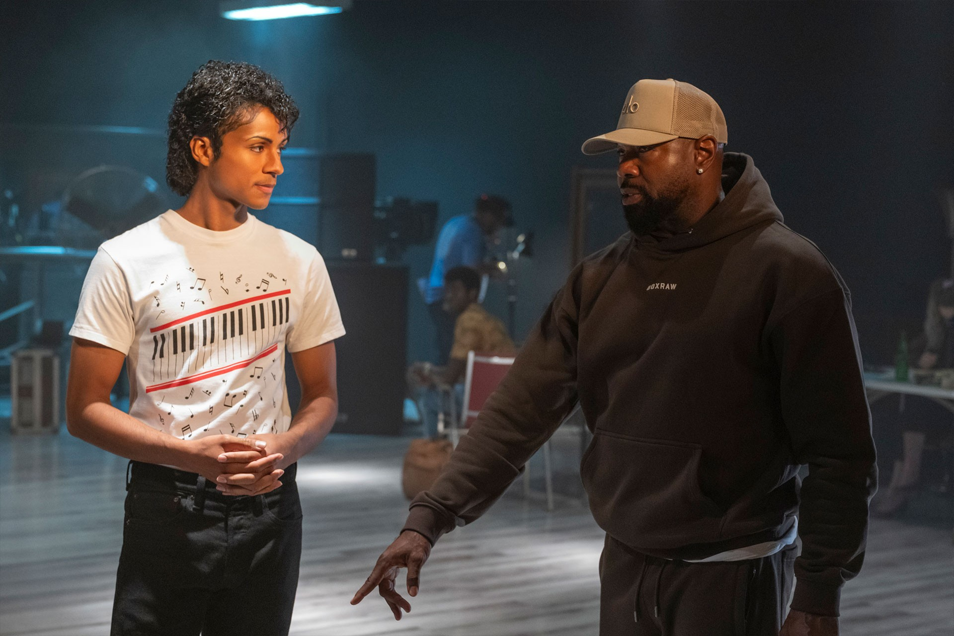 Jaafar Jackson y Antoine Fuqua en Michael (2026)