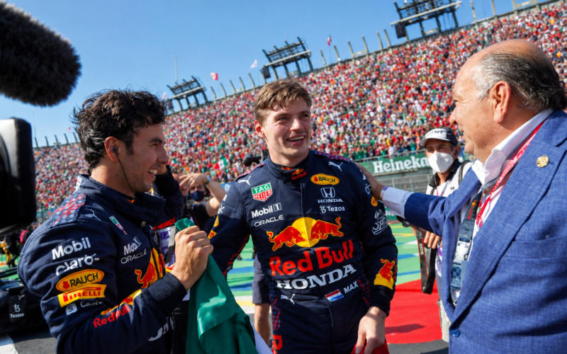 Checo Pérez Gran Premio de México 2021